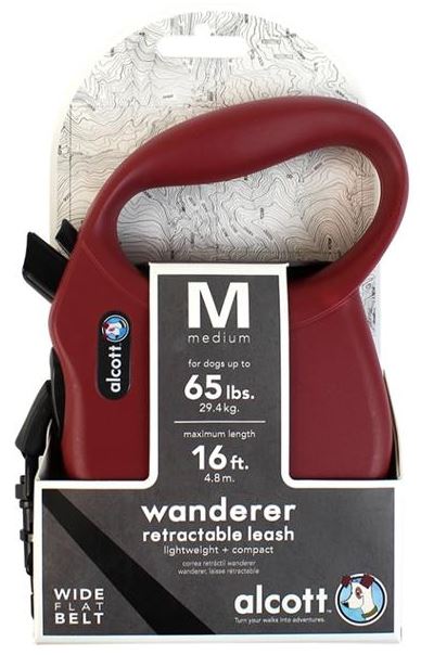 Alcott Wanderer vínově červené