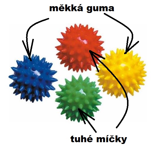 Malé dentální míčky