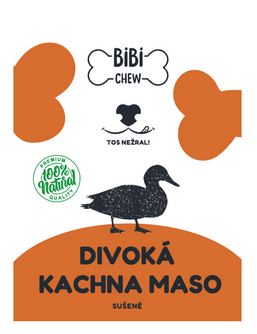 Divoká kachna maso sušené