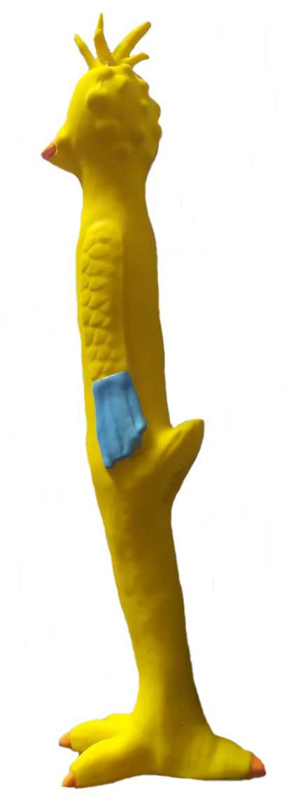 latexový dlouhán -kuře