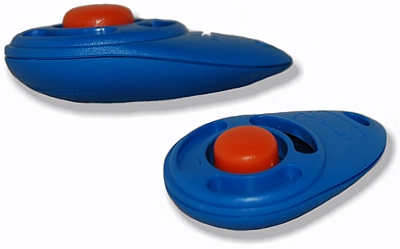 StarMark klikr - ergonomický tvar, tlačítkový