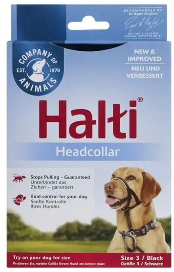 HALTI čenichová ohlávka - originál, vel. 4