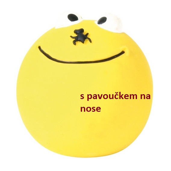 Latexový míček "baskeťák", 9 cm