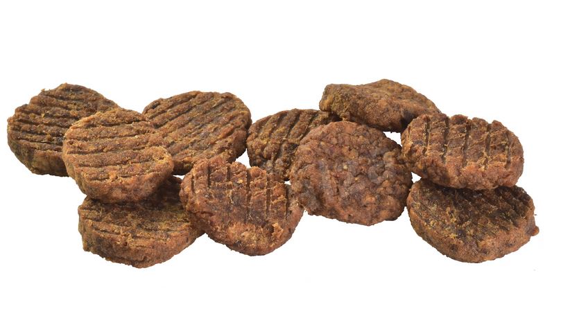 Brit MEATY JERKY králičí, kuře a borůvky 80 g