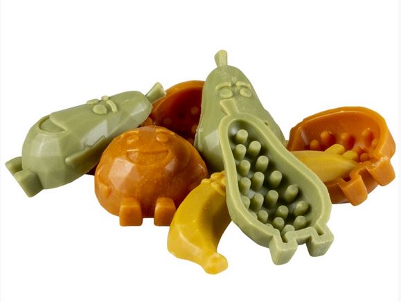 GARDEN BITES Fruity friends Small, 18 kusů