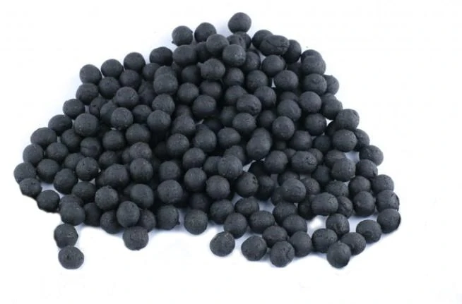 Vařené kulaté pamlsky - hmyzí protein s aktivním uhlím, 100 g, průměr kuliček 12 mm