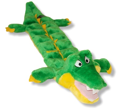 Pískací polštářek Long Body Mega Squeak