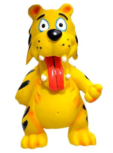 Latexová zvířátka - černá gorila, 10 cm
