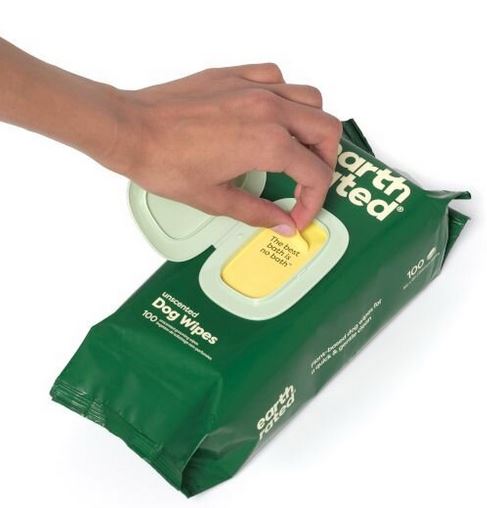 Vlhčené ubrousky Earth Rated neparfemované100 ks