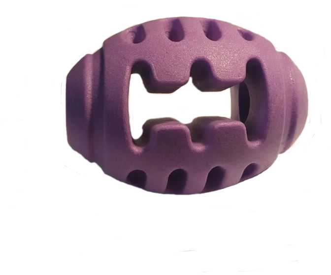 Míček rugby na pamlsky s vůní, 8 x 6 cm