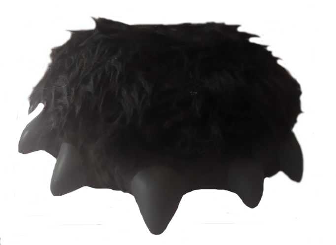 Medvědí tlapa černá - 14 cm