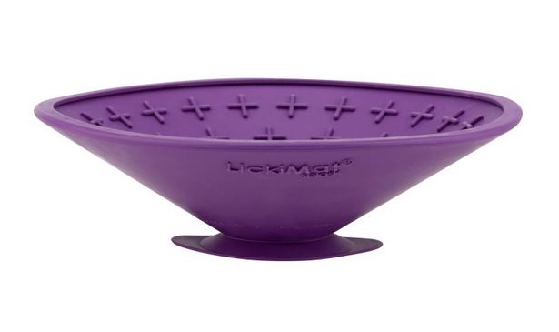 LICKIMAT Splash - fialová, prům. 20 cm