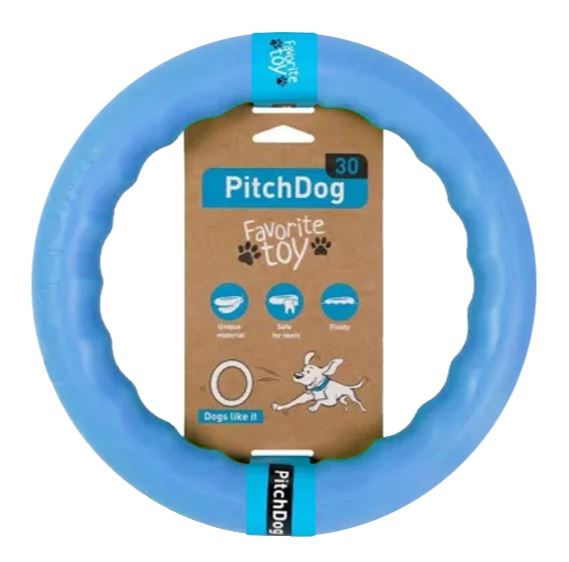 PITCH DOG - kroužek modrý 17 cm/2,5cm
