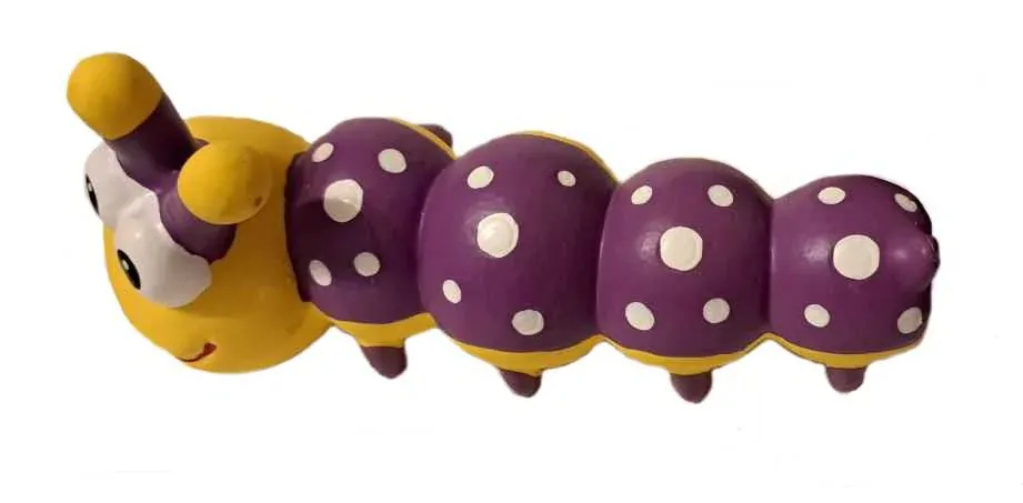 Latexový dlouháni - housenka, 16,5 cm