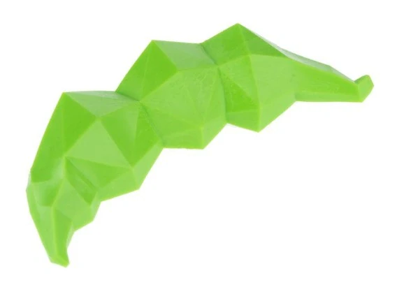 Hračka z termoplastické pryže na pamlsky - hrachový lusk, 15,5 cm