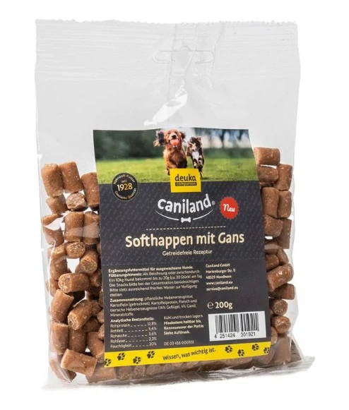 Caniland Softbites husí, 200 g 