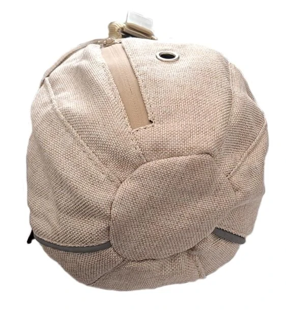 Pamlskovník Goody Bag - tvídová bílá káva, 19 cm hloubka
