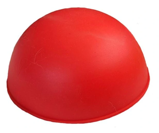 Eat Slow Live Longer - lízací wobbler, červený, průměr 16 cm