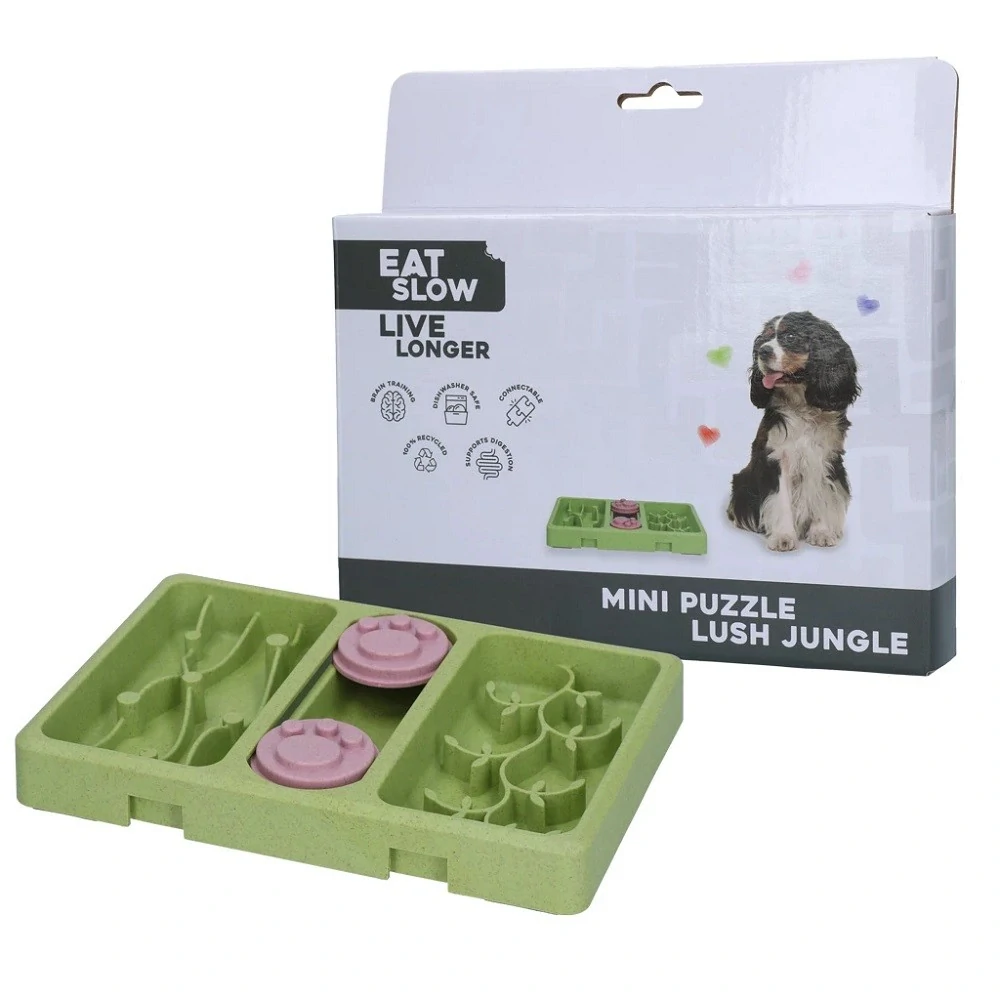 Eat Slow Live Longer - Mini Puzzle LUSH JUNGLE