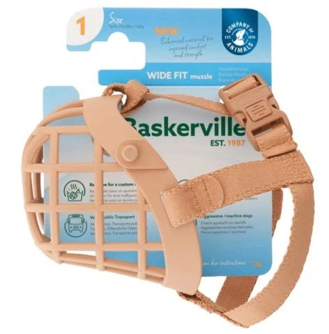 Baskerville New WIDE FIT náhubek č. 2, obvod čumáku 32 cm