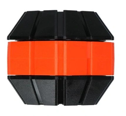 DogComets Aktivní míč na pamlsky 10x10 cm, oranžový