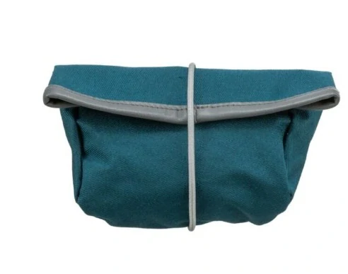 Pamlskovník Pocket - 15x15 cm, petrolejový