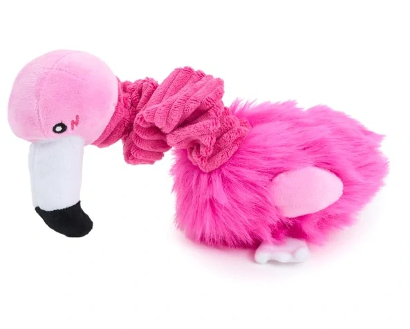 ZippyPaws Bungee plameňák, 35 cm