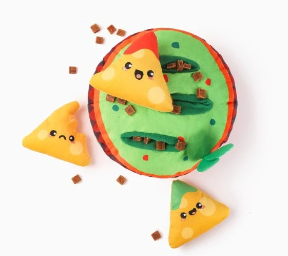 HugSmart PuzzleHunter - NACHOS, plyšová interaktivní hra