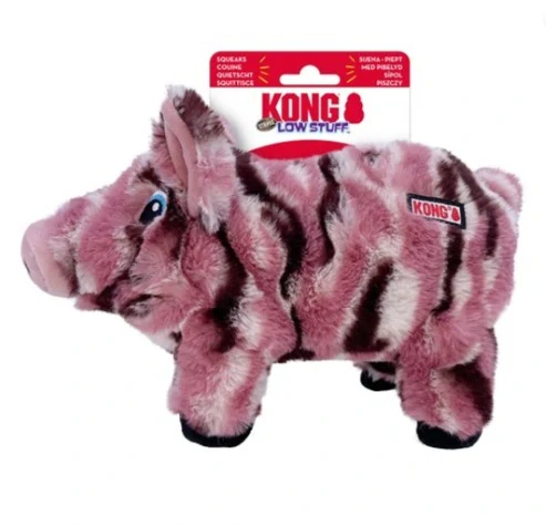KONG LowStuff - pruhované prasátko, 28 cm