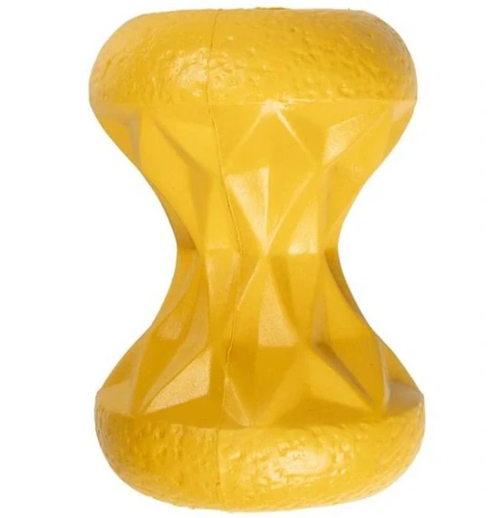 GRIPLAY gumová hračka na pamlsky: přesýpací hodiny, 12 x 8,5 cm