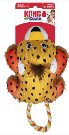 Kong Cozie Tuggz - gepard S/M
