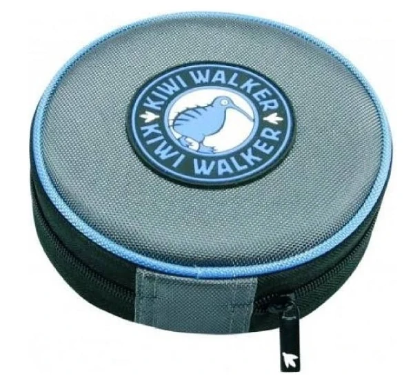 Silikonová cestovní dvojmiska SLOWFEEDER, 2x 0,6 litru - modrá
