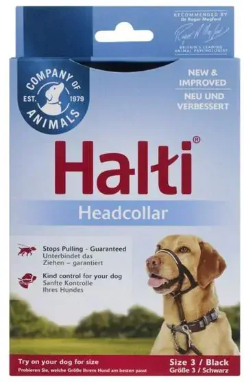 HALTI čenichová ohlávka - originál, vel. 3