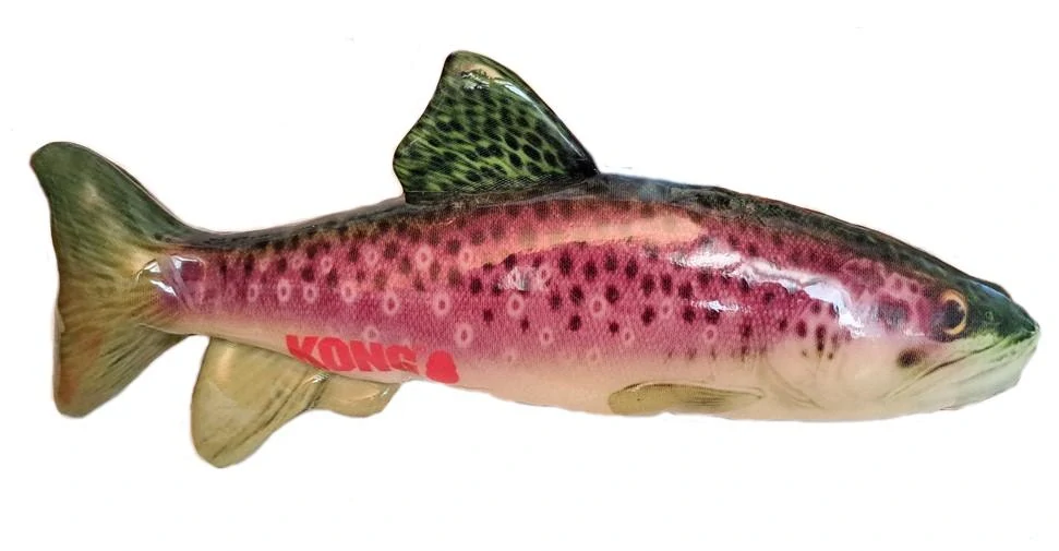 KONG rybka gumová - treska, 27 cm