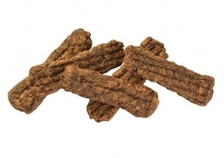 Carnilove MEAT JERKY kuře, divočák, brusinky a rozmarýn 100g