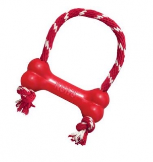 Kong  Goodie Bone s provazem Medium