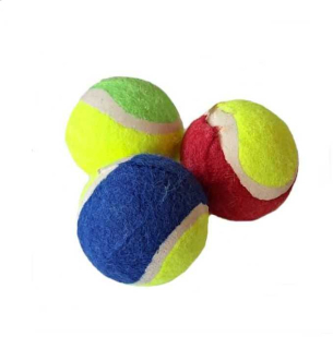 Barevný tenisák "mini", 5 cm