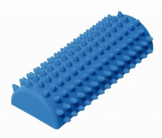 Půlváleček masážní - modrý, 13 cm