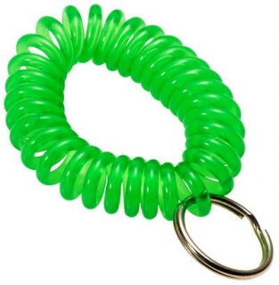 Gumička na klikr neonově zelená