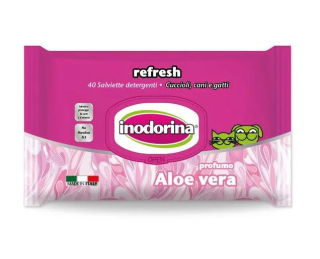 Ubrousky s aloe vera 40 ks