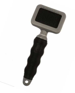 Uhlazovací hřeben tzv. "finišák" nebo slicker brush, vel. S