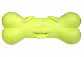 Gumová kostička žlutozelená 11,5cm