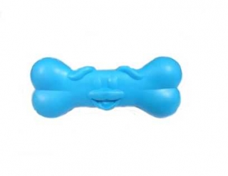 Gumová kostička modrá 8 cm