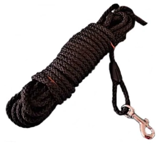 Stopovačka černá 10 m / 6 mm / 6 cm