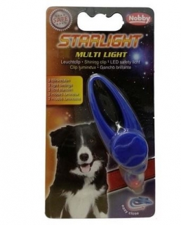 Starlight silikonové světýlko MODRÉ - 8 cm