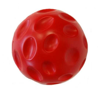 Giggle Ball - "řehtací" míček, červená