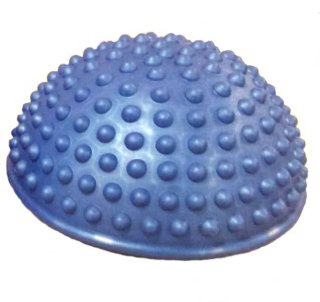 Senso kopule modrá, oblé výstupky -18 cm 