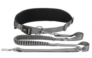 Běžecký pás  Dog Activity, 75-120cm v pase, stříbřitě šedá