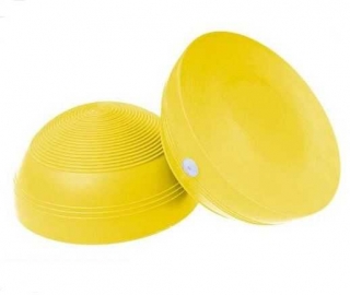 Halfball žlutý 14,5 cm - 1 kus