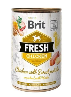 BRIT Fresh - kuře se sladkými brambory 400 g